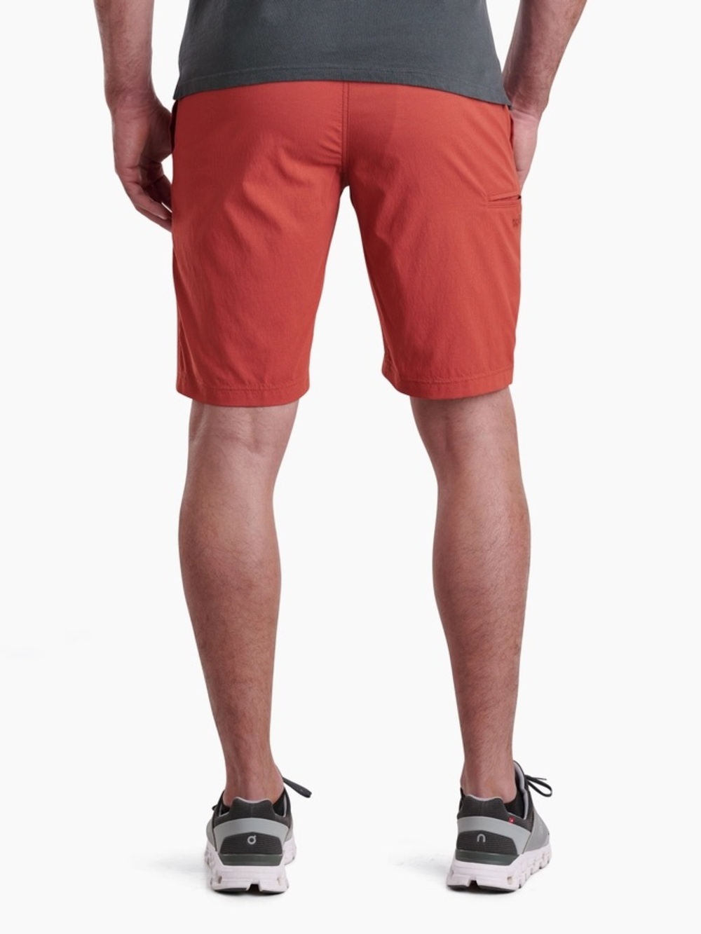 KUHL Kruiser Shorts Men’ Size XL 10" Inseam Sienna Red Lightweight Gorpcore - Picture 2 of 12
